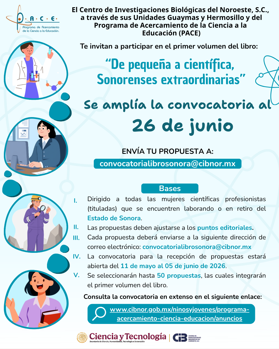 Se amplía convocatoria SONORA